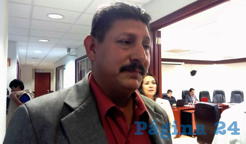 Lorenzo Mart&iacute;n Carrillo Lara, alcalde del Municipio de Asientos