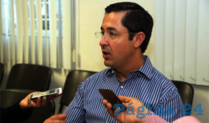 Luis Fernando Landeros Ortiz, consejero presidente del IEE