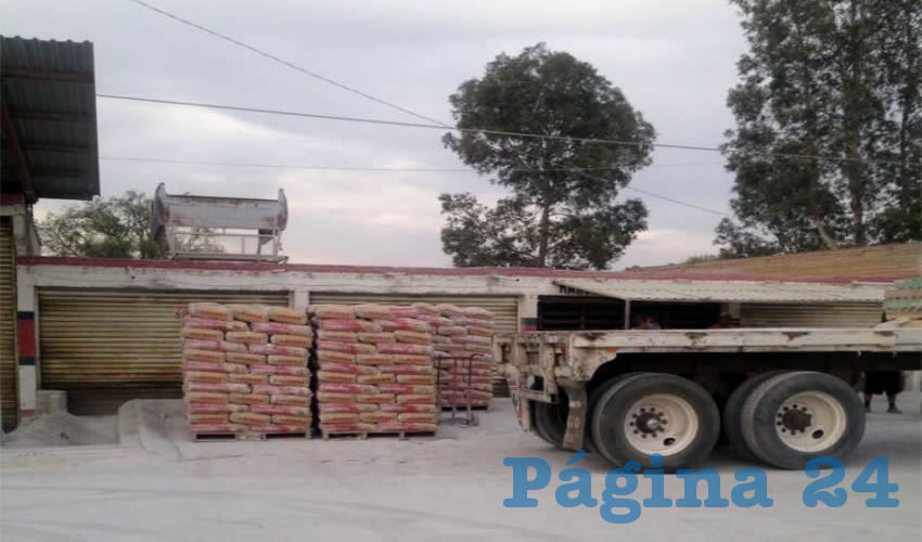 Aspecto del negocio de venta de materiales La Raza, sitio donde fue secuestrado el dueño Humberto Rangel Llamas