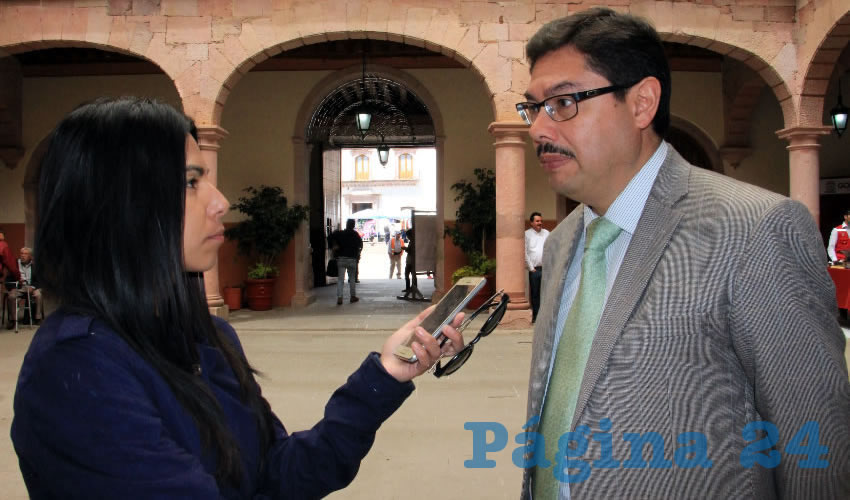 Alfonso Vázquez Sosa, Director del IZC: “Estamos buscando que nos visite gente que esté especializada en los acervos que se tienen en los museos” (Foto Rocío Castro)