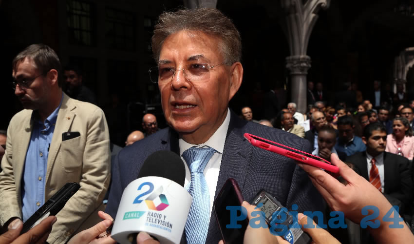 Basilio Romo Velázquez, director del Hospital Hidalgo (Foto: Eddylberto Luévano Santillán)