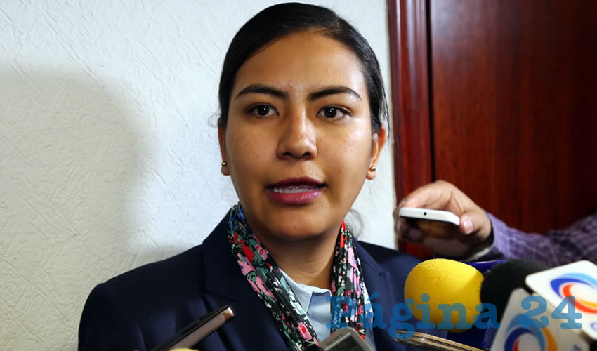 Claudia Guadalupe de Lira Beltrán, legisladora local (Foto: Eddylberto Luévano Santillán)