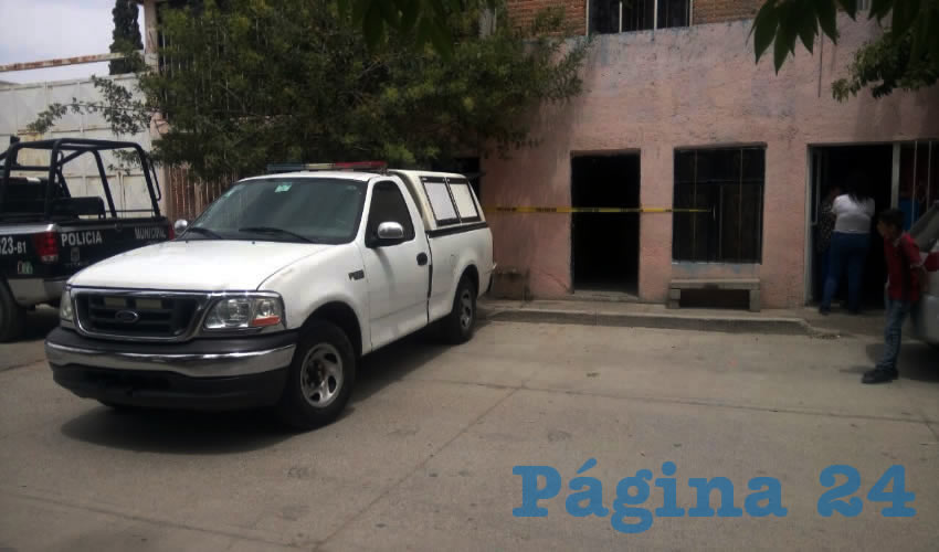 En este domicilio acabó con su vida Ramón Veloz Floriano