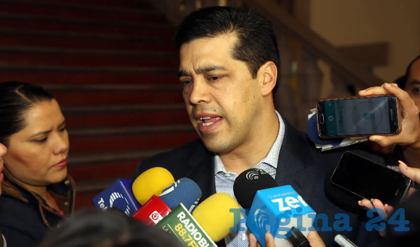 Leonardo Montañez Castro, secretario del Ayuntamiento (Foto: Eddylberto Luévano Santillán)