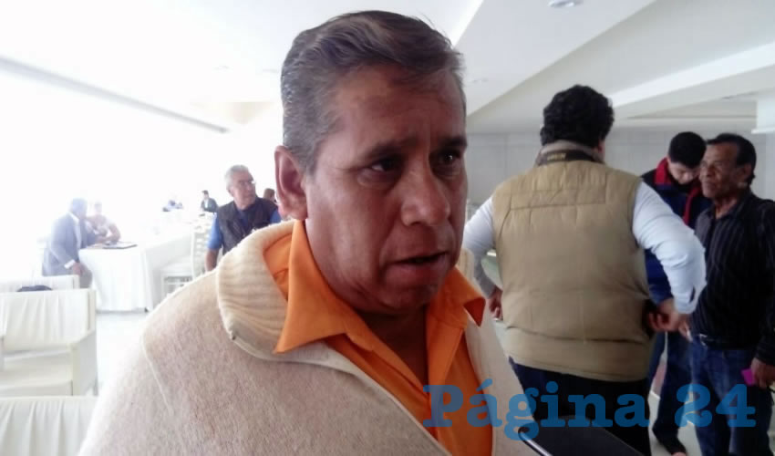 Higinio Castorena, ejidatario (Foto: Eddylberto Lu&eacute;vano Santill&aacute;n)