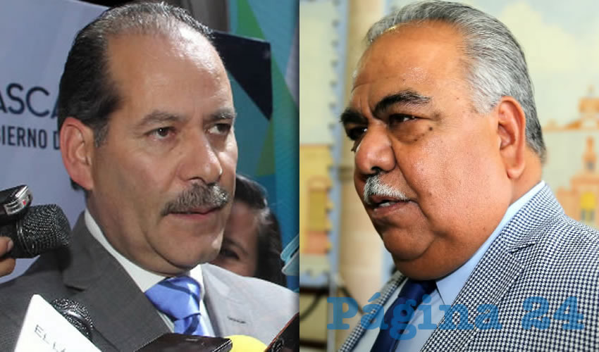 Martín Orozco Sandoval, gobernador del Estado | Armando Roque Cruz, titular de la Seguot