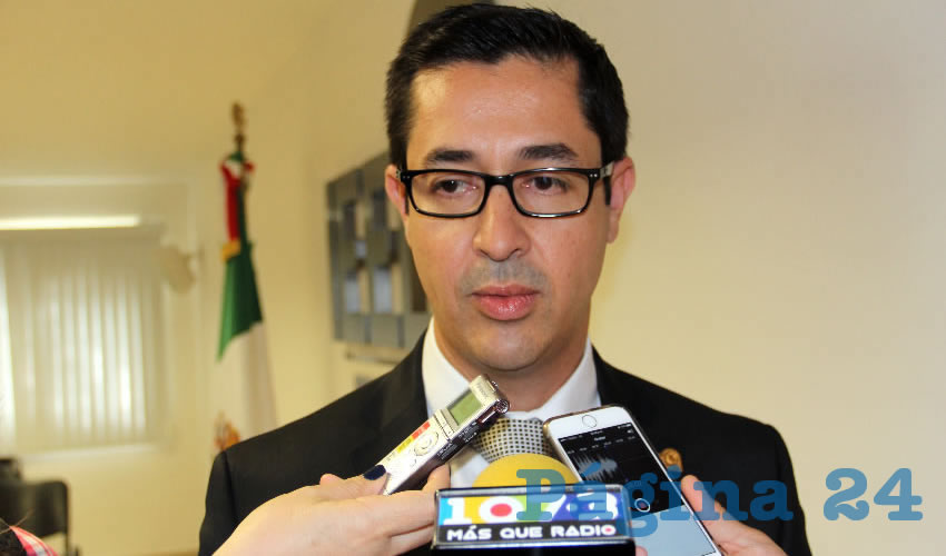 Luis Fernando Landeros Ortiz, consejero presidente del IEE