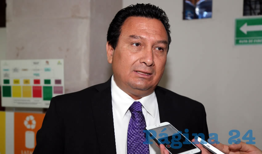 Jesús Morquecho Valdez, legislador local (Foto: Eddylberto Luévano Santillán)