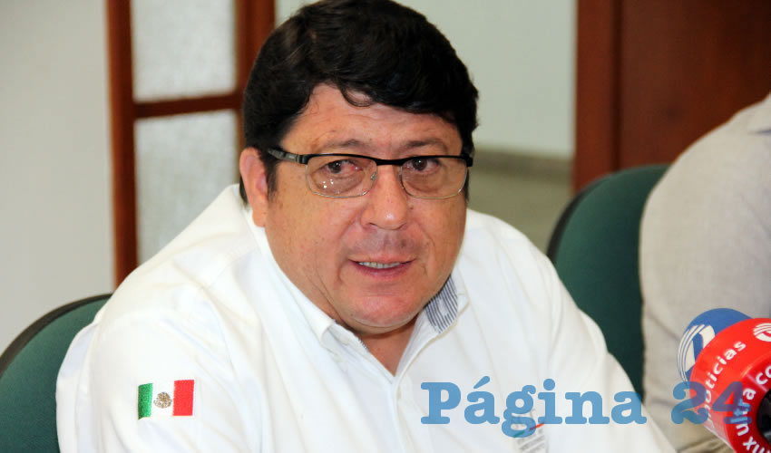 Gonzalo Esparza Parada, delegado de la SCT en Aguascalientes (Foto: Eddylberto Luévano Santillán