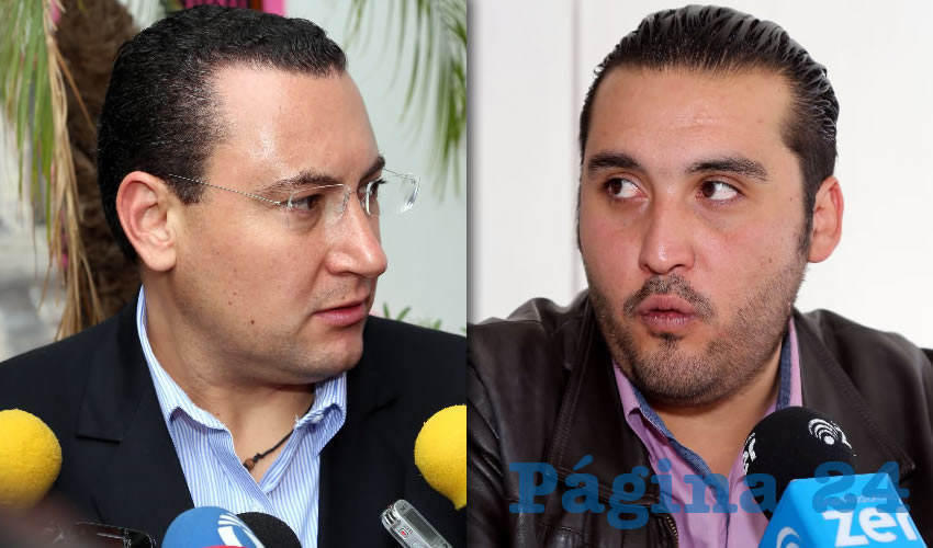 Paulo Martínez López, presidente del PAN | Aldo Ruiz Sánchez, presidente de Morena