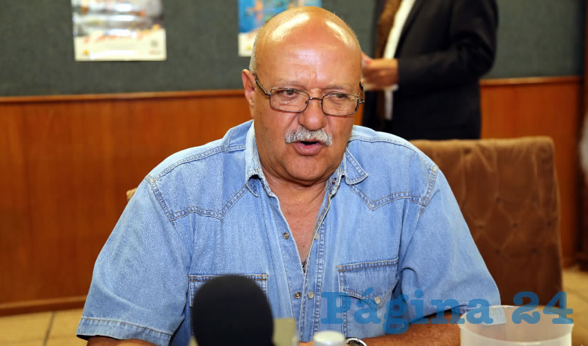 Rub&eacute;n &Aacute;ngel Berumen de la Cerda, presidente estatal de la Canaco