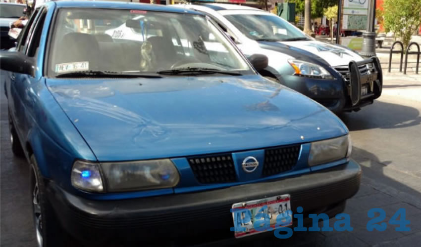 El autom&oacute;vil que conduc&iacute;a el borracho &Eacute;dgar Hern&aacute;ndez Jim&eacute;nez