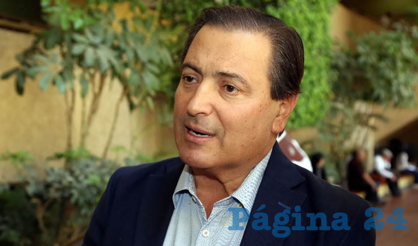 Luis Armando Reynoso Femat, exgobernador del Estado