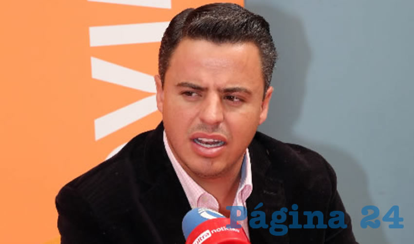Jaime Durán Padilla, coordinador estatal de MC (Foto: Eddylberto Luévano Santillán)