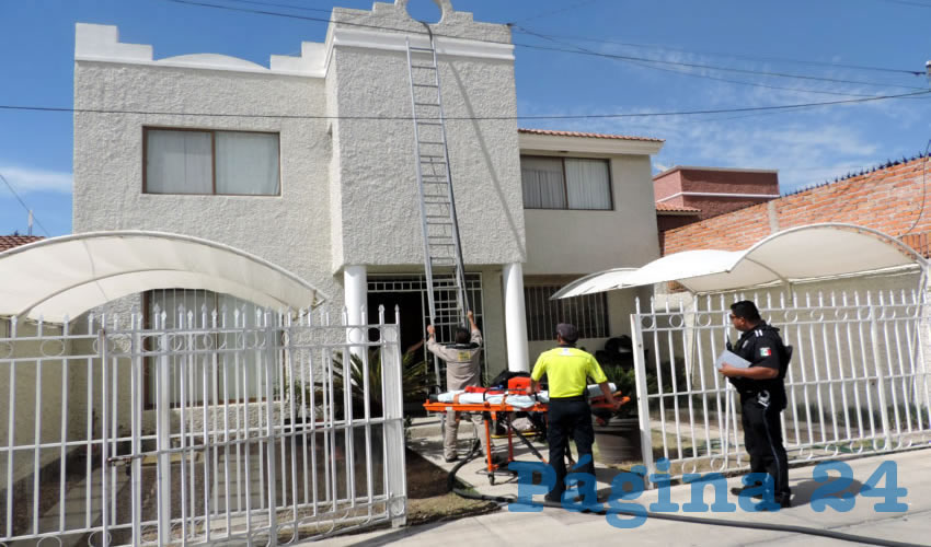 Desde la punta superior de esta fachada, Miguel &Aacute;ngel Castro Hern&aacute;ndez cay&oacute; al vac&iacute;o