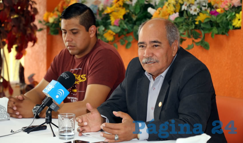Jos&eacute; Lazar&iacute;n Hern&aacute;ndez, secretario general de la Secci&oacute;n uno del Sindicato Nacional de Trabajadores de la Semarnat (Foto: Eddylberto Lu&eacute;vano Santill&aacute;n)