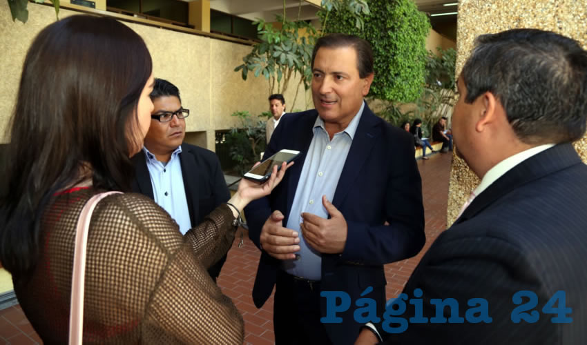 Luis Armando Reynoso Femat, exgobernador del Estado