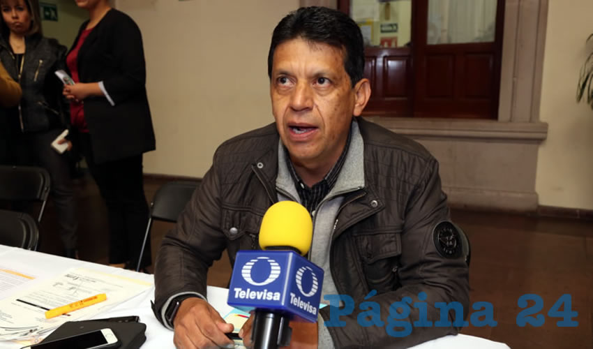 Marco Antonio Lic&oacute;n D&aacute;vila, secretario de Obras P&uacute;blicas del Municipio