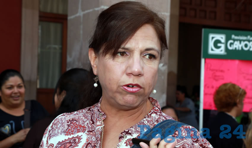 María de la Luz Sifuentes Barba, dirigente estatal de Antorcha Campesina