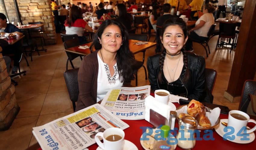 En Las Antorchas almorzaron Miranda Manzano Miranda y Miranda Martínez Manzano