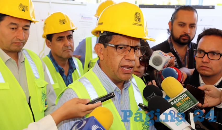Marco Antonio Lic&oacute;n D&aacute;vila, secretario de Obras P&uacute;blicas del Municipio (Foto: Eddylberto Lu&eacute;vano Santill&aacute;n)