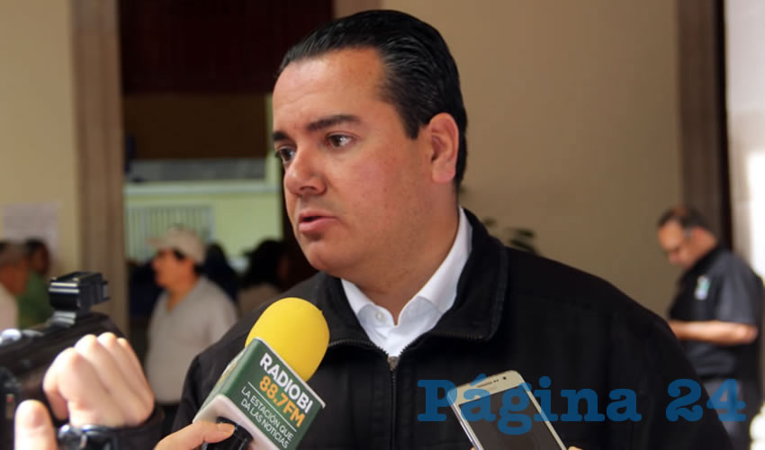 Héctor Eduardo Anaya Pérez, secretario de Servicios Públicos del Municipio