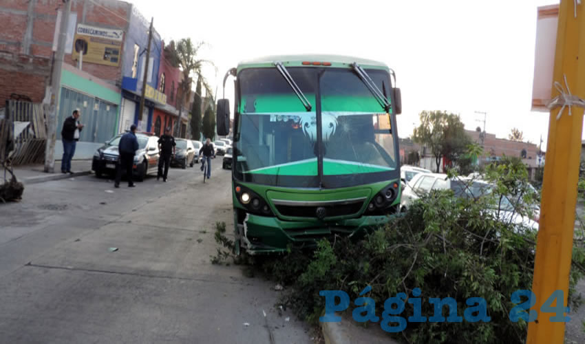 El accidente ocurrió sobre avenida Siglo XXI sur, en el fraccionamiento Morelos