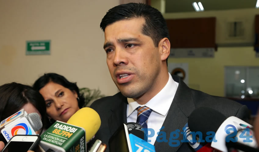 Leonardo Montañez Castro, secretario del Ayuntamiento (Foto: Eddylberto Luévano Santillán)