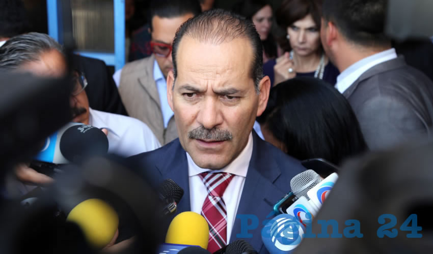 El gobernador Mart&iacute;n Orozco Sandoval