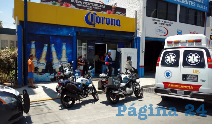 El Modelorama de la calle General Barragán fue visitado por un pistolero encapuchado