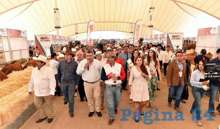 El gobernador sostuvo que el apoyo a los sectores locales ganadores y agroalimentario son una prioridad