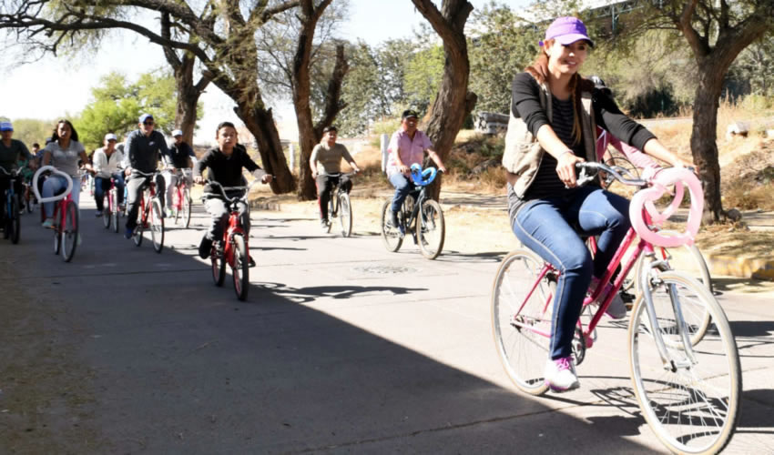 El primer anillo de movilidad, construcción de ciclo vías, bici estacionamientos y consolidación del sistema de bicicletas públicas, son algunas medidas