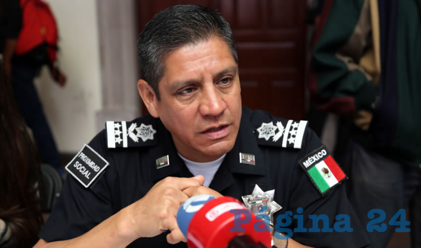 Héctor Benítez López, secretario de Seguridad Pública Municipal