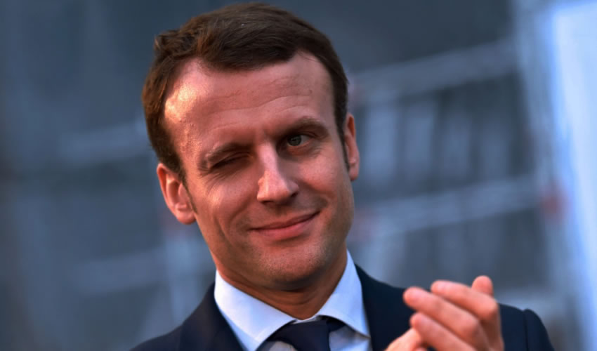El presidente de Francia, Emmanuel Macron