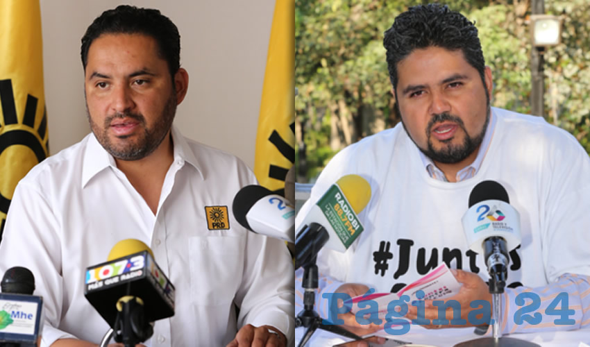 Iván Sánchez Nájera, diputado local | Emanuelle Sánchez Nájera, presidente del PRD