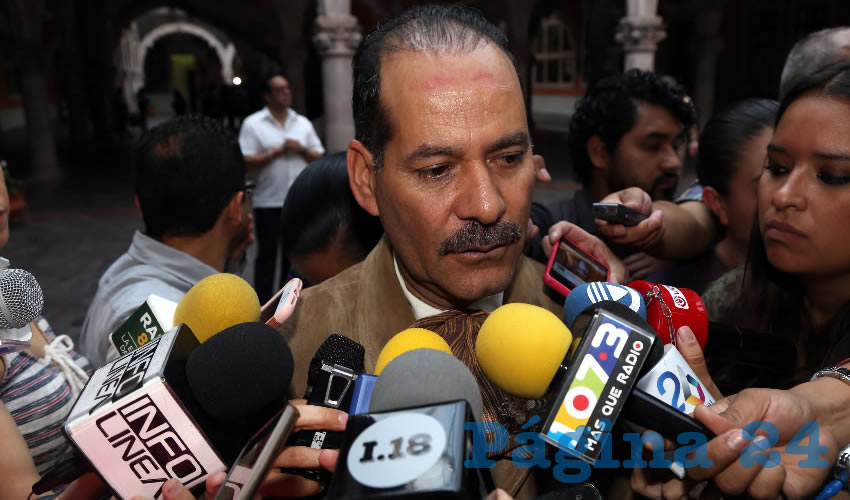 Mart&iacute;n Orozco Sandoval, gobernador del Estado (Foto: Eddylberto Lu&eacute;vano Santill&aacute;n)