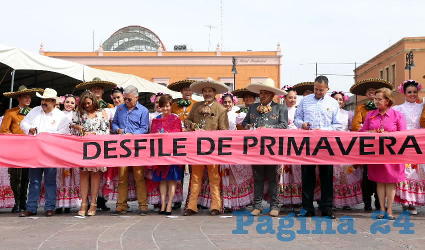El tradicional Desfile de Primavera es uno de los eventos m&aacute;s representativos de la Feria Nacional de San Marcos