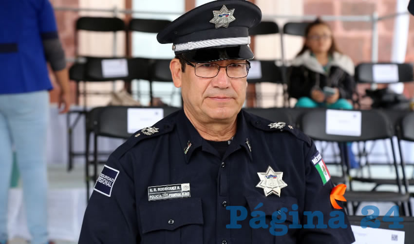 Roberto Raúl Rodríguez Rivera, comisario de la Policía Federal en el estado (Foto: Eddylberto Luévano Santillán)