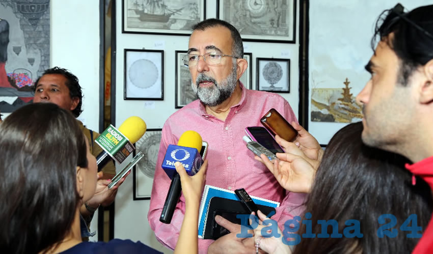 Jesús Eduardo Martín Jáuregui, presidente de la CEDHA (Foto: Eddylberto Luévano Santillán)