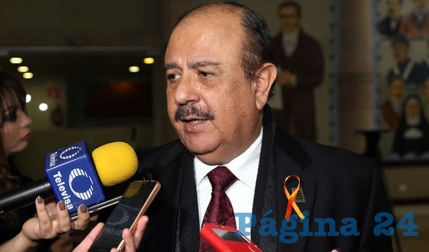 Sergio Reynoso Talamantes, coordinador del Grupo Parlamentario del PRI (Foto: Eddylberto Lu&eacute;vano Santill&aacute;n)