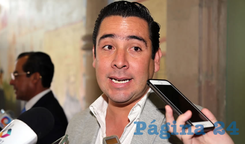 Gustavo B&aacute;ez Leos, diputado local (Foto: Eddylberto Lu&eacute;vano Santill&aacute;n)