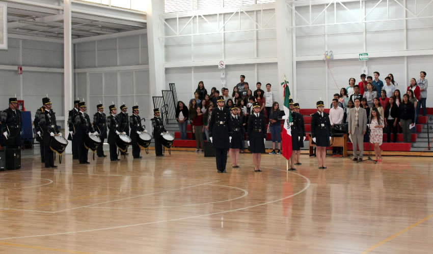 Parte de la formación del modelo por competencias de la UAA en nivel medio superior incluye la formación cívica para el fortalecimiento de la nacionalidad de los estudiantes