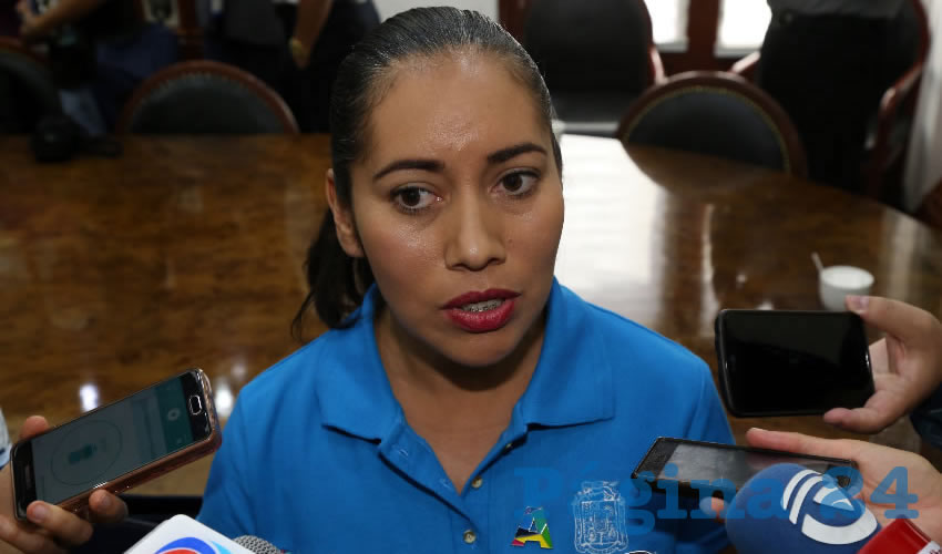 Rosa Karina Ortega Gonz&aacute;lez, secretar&iacute;a del Medio Ambiente y Desarrollo Sustentable del Municipio (Foto: Eddylberto Lu&eacute;vano Santill&aacute;n)