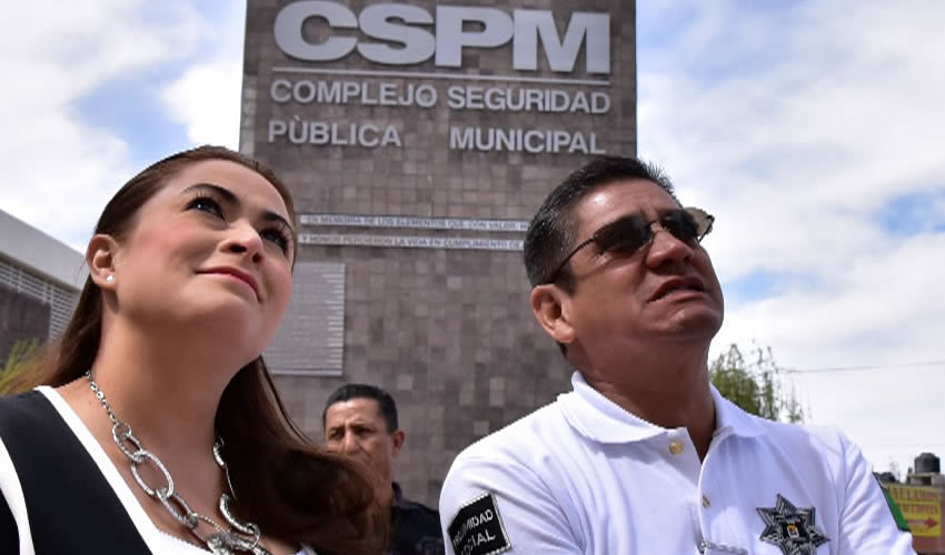 La presidenta municipal reconoció la labor de los elementos así como el apoyo que sus familias les brindan