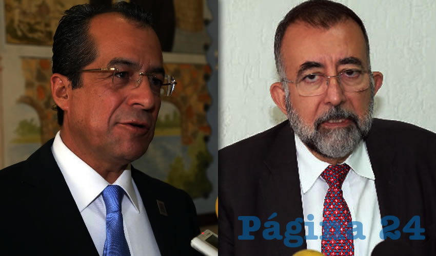 Francisco Martínez Delgado, diputado local | Jesús Eduardo Martín Jáuregui, presidente de la CEDHA