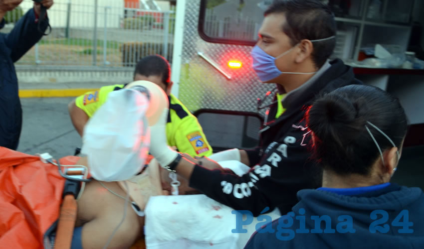 Jorge Leobardo Villalobos Quesada lucha por su vida en la Cl&iacute;nica dos del IMSS