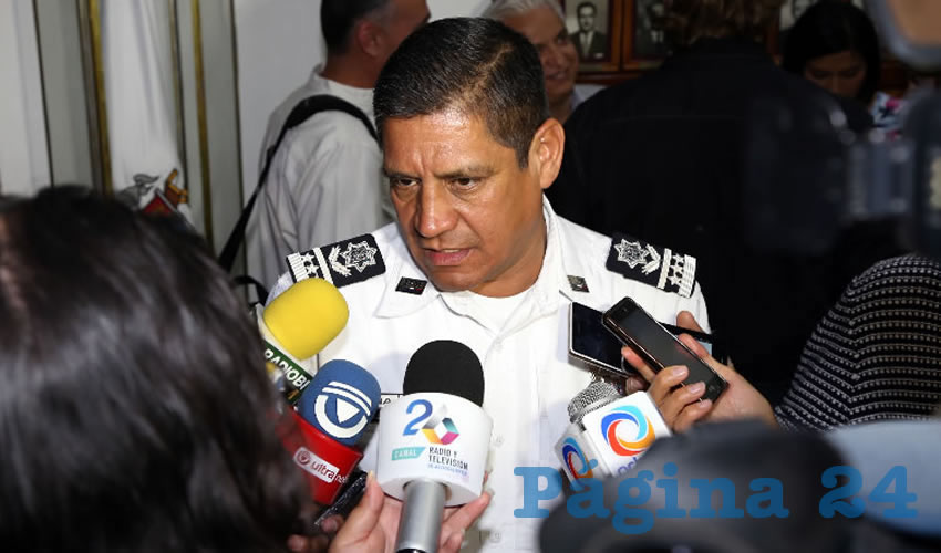 José Héctor Benítez López, secretario de Seguridad Pública Municipal