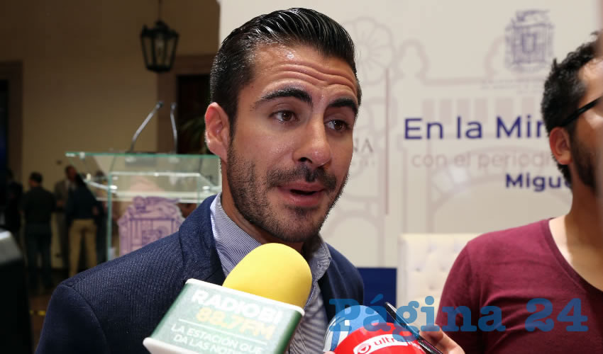 Salvador Alcalá Durán, secretario de Enlace Ciudadano del Municipio capital