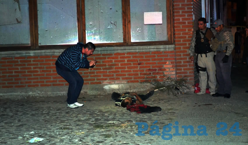 El desconocido qued&oacute; muerto sobre la v&iacute;a p&uacute;blica