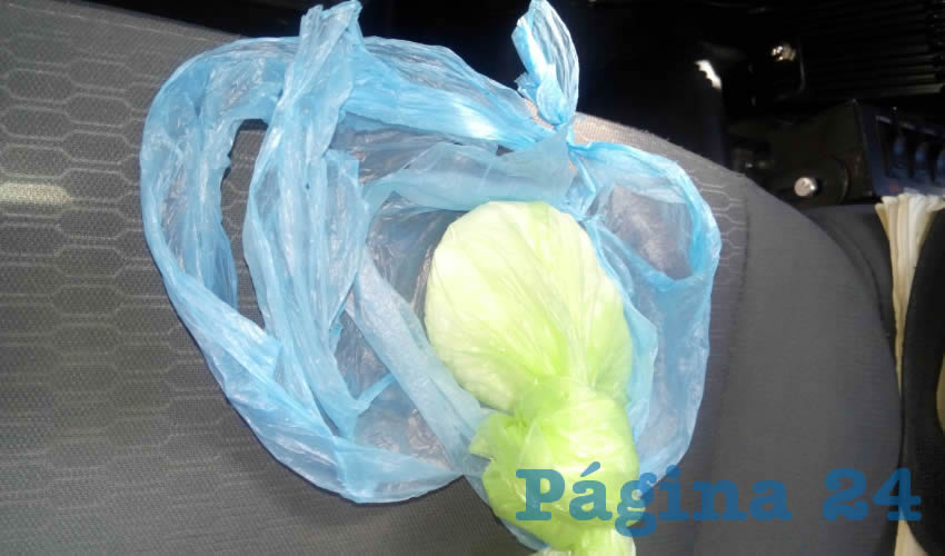 La droga decomisada al envenenador